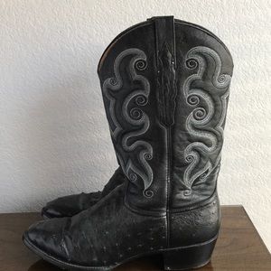 Sedona western men’s boots size 10.5 EE in black